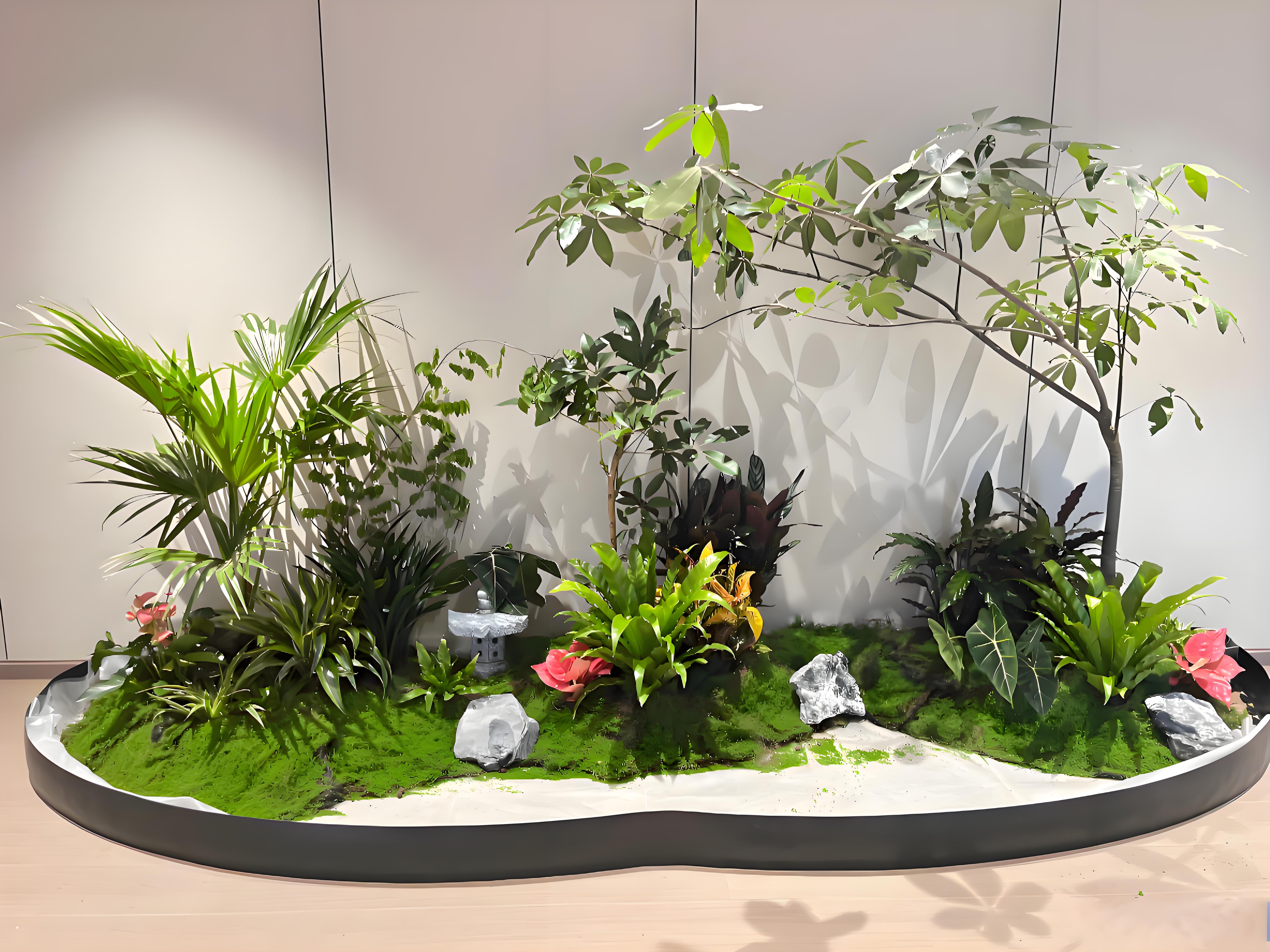 专业花木出租,让宁波镇海处处绿意盎然